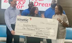 Kinetic Credit Union Wraps Up Month of Giving with Donations to Local Agencies