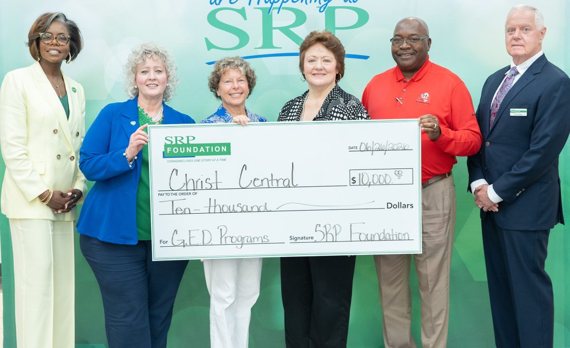 SRP Foundation Donates $10,000 to Support Local GED Program