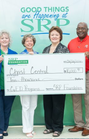 SRP Foundation Donates $10,000 to Support Local GED Program