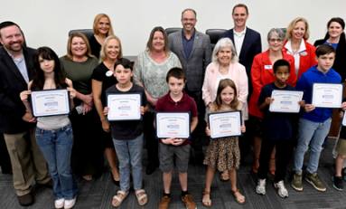 Eglin Federal Credit Union partnered with Okaloosa Saves in the Teach Children to Save campaign