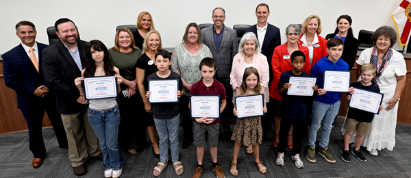 Eglin Federal Credit Union partnered with Okaloosa Saves in the Teach Children to Save campaign