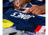 All In Credit Union and Patriots’ Player, Marcus Jones,  Provide a “Game Plan for Success”