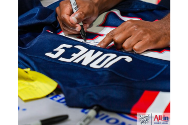 All In Credit Union and Patriots’ Player, Marcus Jones, Provide a “Game Plan for Success”