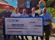 Virginia Credit Union Donates $20,000 to Virginia Association of First Responders to Support Statewide Training