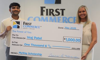 Four Outstanding Students Receive First Commerce Credit Union's 2026 MyWay Scholarships