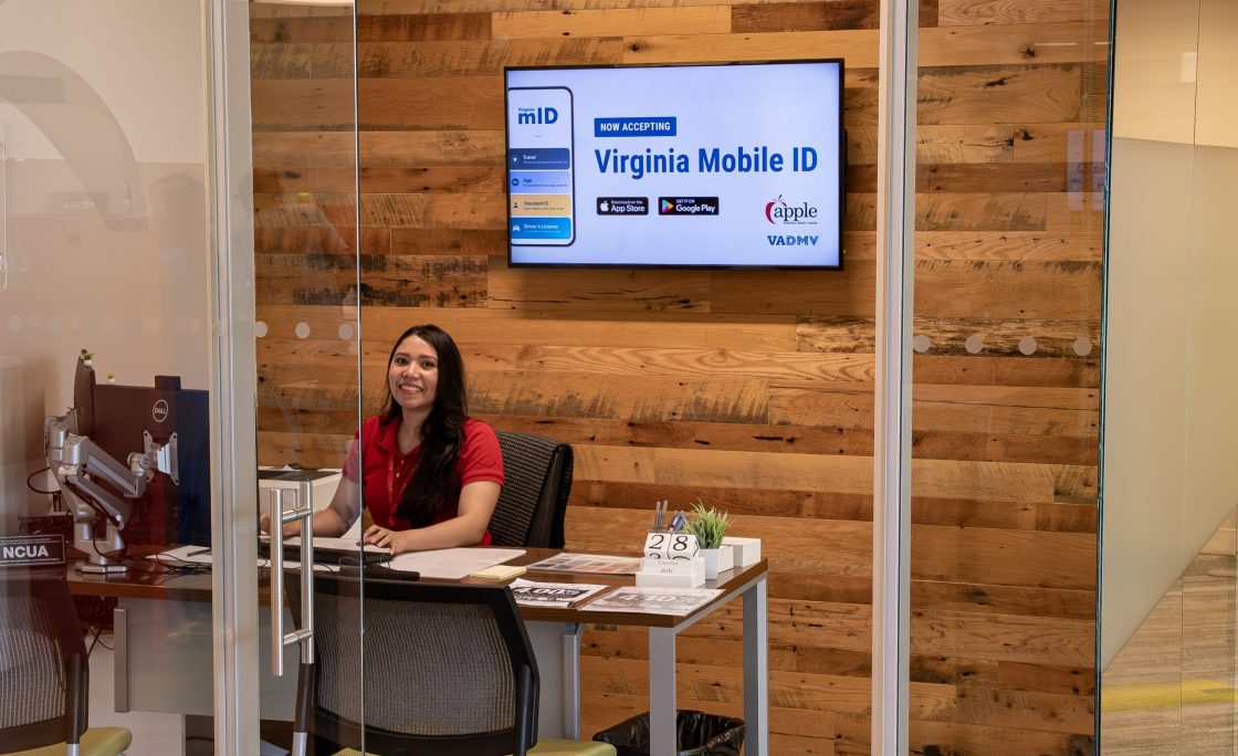 Apple Federal Credit Union Becomes First Financial Institution on the East Coast to Accept Virginia Mobile ID