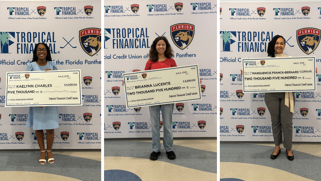 Tropical Financial Credit Union Awards $10,000 in Scholarships to South Florida Students