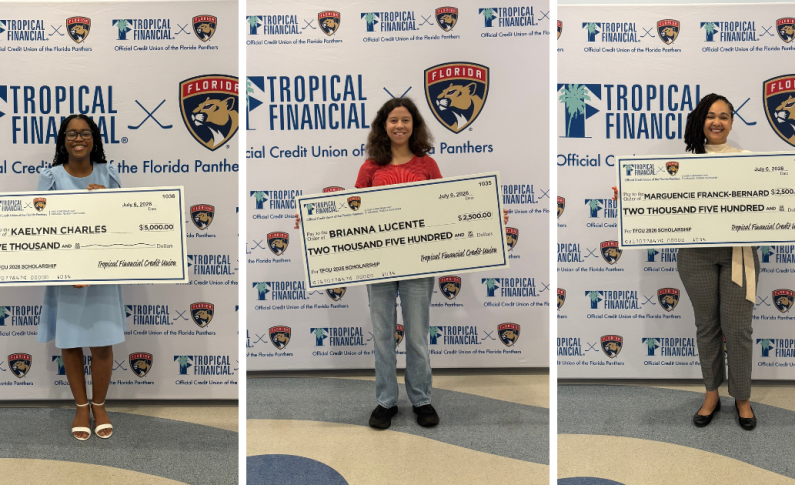 Tropical Financial Credit Union Awards $10,000 in Scholarships to South Florida Students