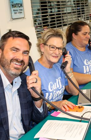 Gulf Winds Credit Union Donates $20,000 to 2026 Cat Country Cares for Kids Radiothon
