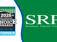 SRP Federal Credit Union Wins “Best Credit Union” in Cyber City’s Best Community’s Choice Awards