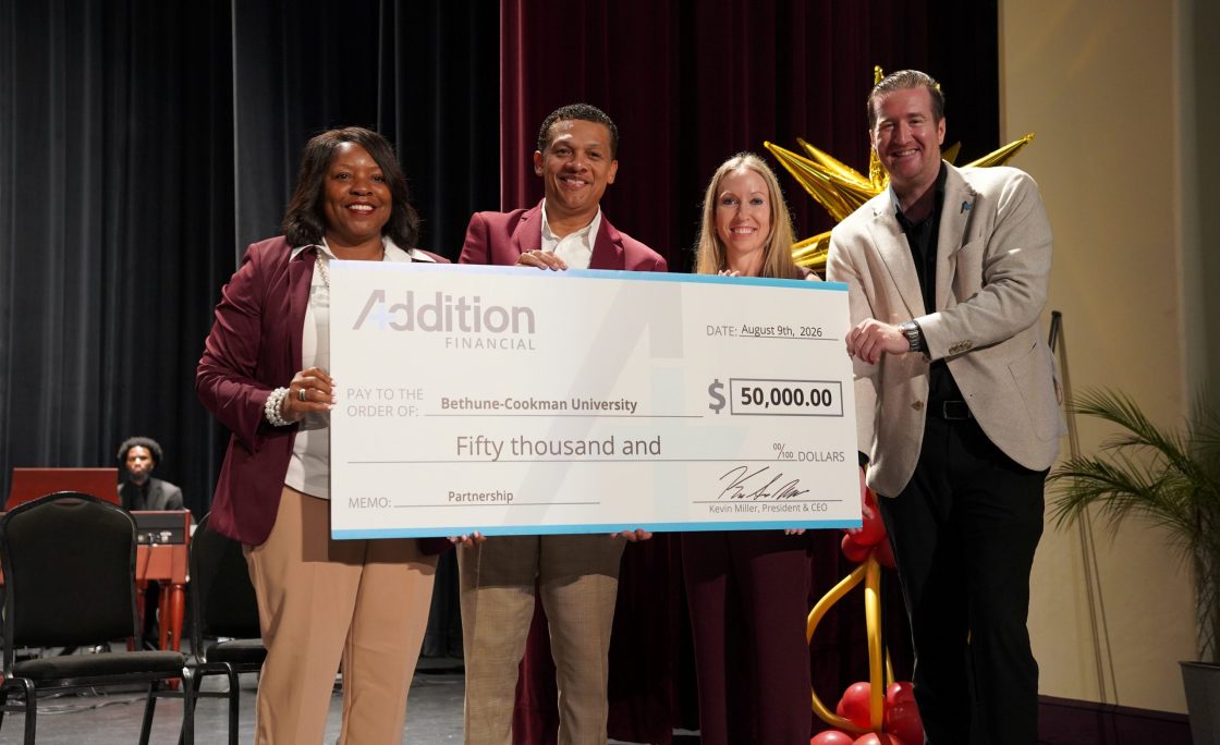 Addition Financial Credit Union Announces New Partnership with Bethune-Cookman University