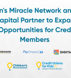 Children's Miracle Network and Black Dragon Capital Partner to Expand Digital Giving Opportunities for Credit Union Members 