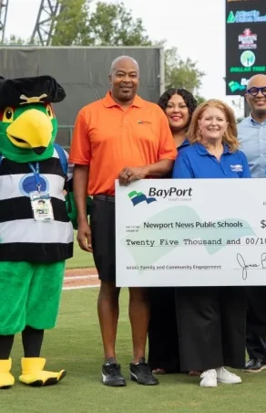 BayPort Credit Union Donates $25,000 and 100 Pounds of School Supplies to Support Newport News Public Schools