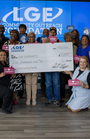 LGE Community Outreach Foundation donates $20,000 to local nonprofits during Calhoun Giving Day