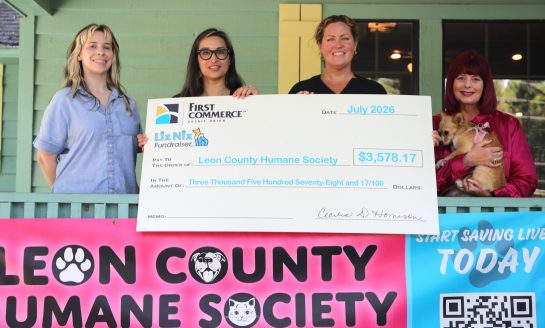 First Commerce Credit Union’s Liz Nix Fundraiser for Animal Rescue Raises Nearly $16,000