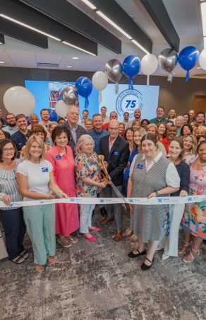 LGE Community Credit Union celebrates grand opening of relocated Rome branch; donates $20,000 to local first responders