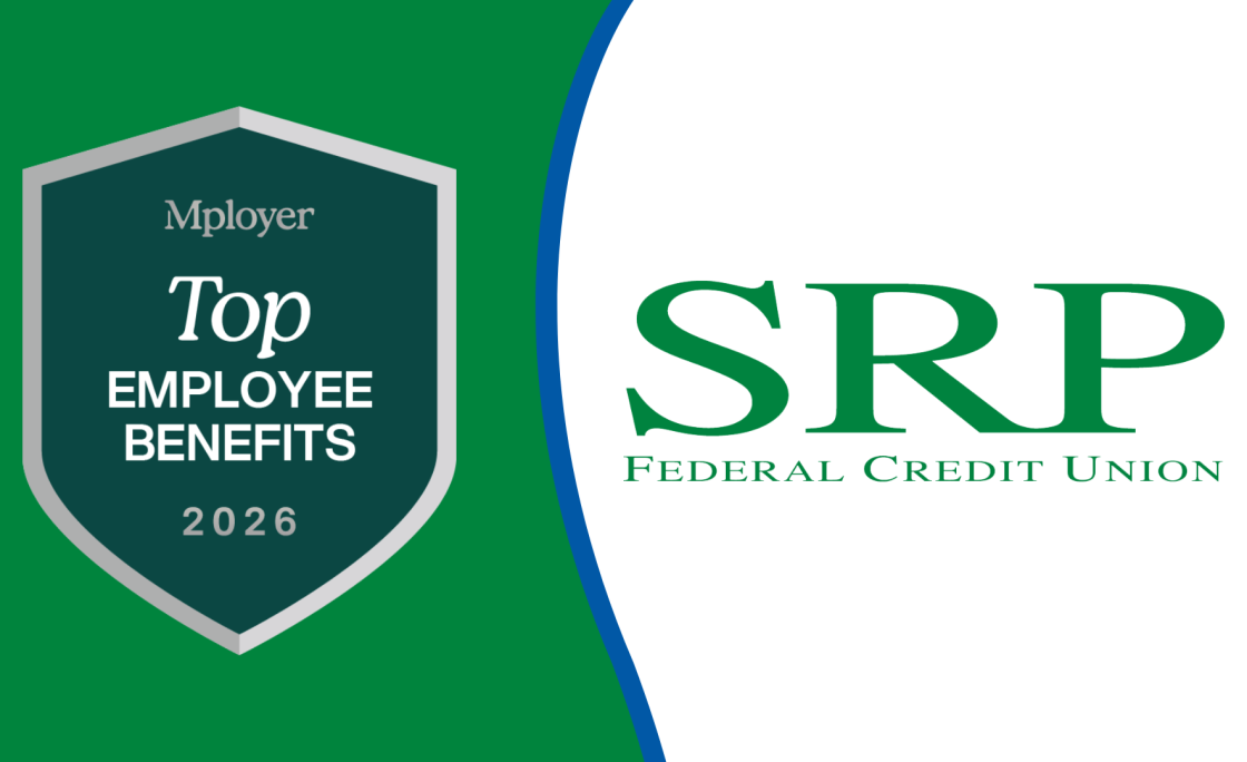 SRP Federal Credit Union Recognized with Top Benefits Award from Mployer