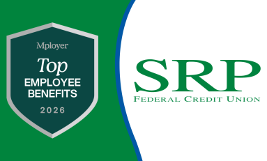 SRP Federal Credit Union Recognized with Top Benefits Award from Mployer