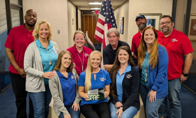 Eglin FCU Marketing Department recognized with the 2026 SPRF Lantern Award