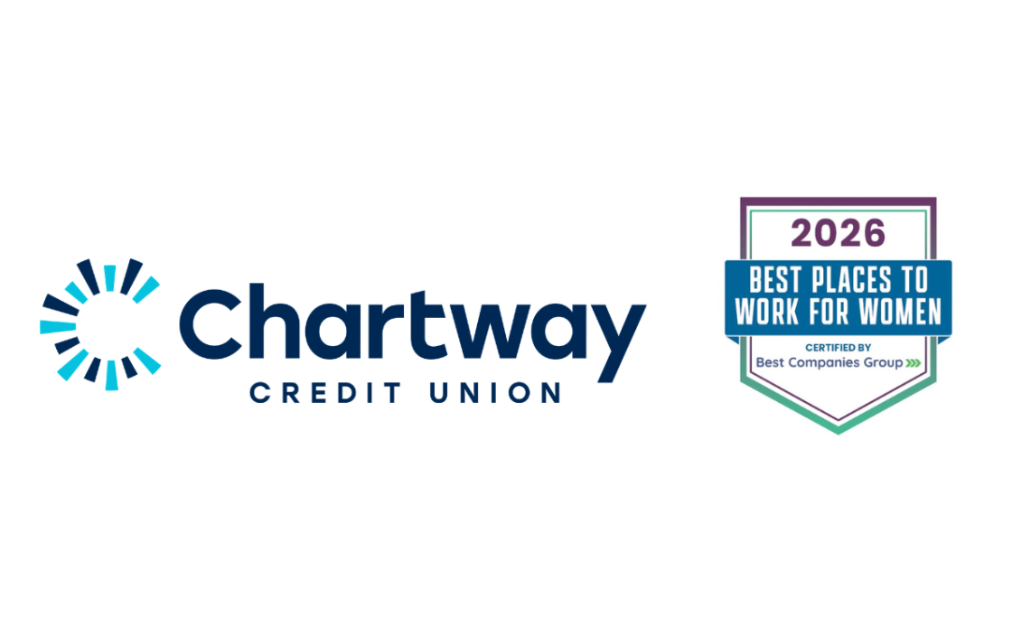 Chartway Credit Union Recognized as a 2026 Best Places to Work for Women