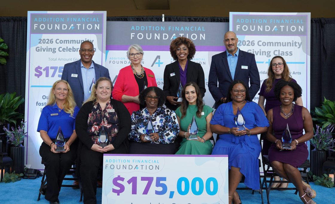 Addition Financial Foundation Honors 10 Central Florida Nonprofits at 2026 Community Giving Celebration
