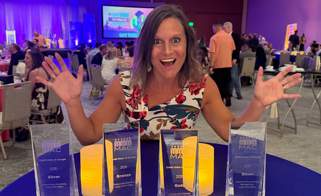 Credit Union of Georgia Marketing Department Earns Four Awards at National MAC Conference
