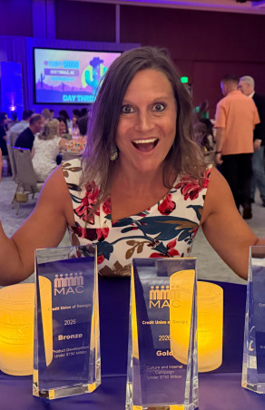 Credit Union of Georgia Marketing Department Earns Four Awards at National MAC Conference