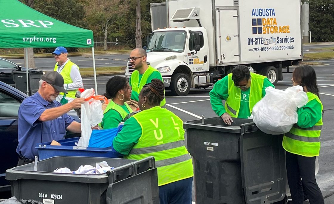 SRP Federal Credit Union’s Shred Fest Securely Recycles Nearly 9 Tons of Paper