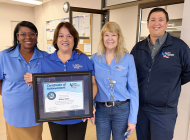 Eglin Federal Credit Union recognizes Wilma Taylor for 25 years of service
