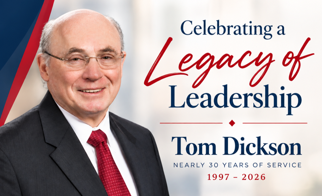 Georgia United Credit Union Board Chairman Tom Dickson to Retire After Nearly 30 Years of Service
