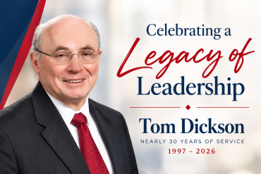Georgia United Credit Union Board Chairman Tom Dickson to Retire After Nearly 30 Years of Service